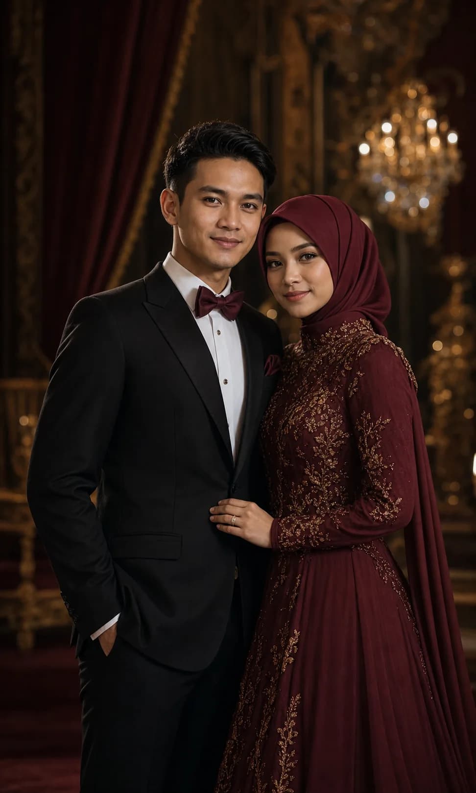 Foto Sarah dan Budi