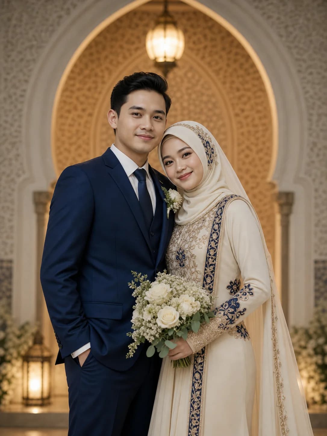 Foto Aisyah dan Farhan