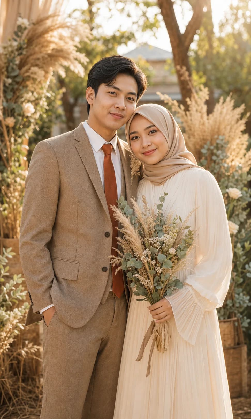 Foto Lina dan Hendra